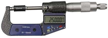 Micrometro, MirCometer 0-25/50/75 / 100mm Digitale Digital Outside MirCometer Precisione 0.001mm Calibro digitale for il diametro Strumento di misurazione del diametro,Strumento per meccanici di pr