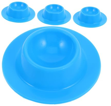 SHINEOFI 4piezas Bandeja De Huevos De Silicona Para Refrigerador Organizador De Cocina Para Huevos Cocidos Bandeja Para Encimera