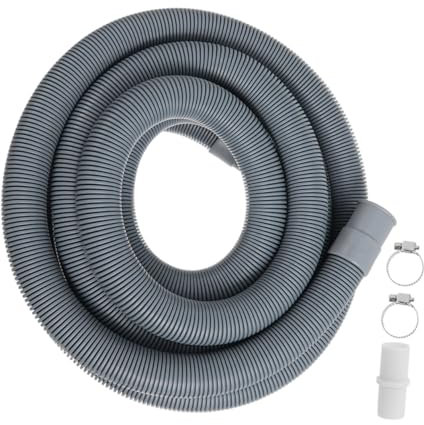 Tofficu Tuyau De Vidange Pour Lave-linge Kit Extension De Tuyau De Vidange Réglable Étanche Compatible Avec Différentes Machines