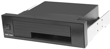 Holibanna Internal Hard Drive Mounting Bracket SSD Mounting Bracket Anti-Vibration Tool-Free Installation Workmanship for Server Rack Storage in Black