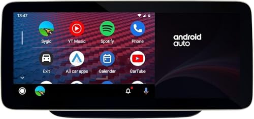 Touch screen da 12,3 pollici per Mercedes Classe B W246 NTG 5.1/5.2 Android Auto Wireless CarPlay Split Screen Specchio Smartphone App Navigazione Netflix Instagram Tumblr Telecamere Backup (64 GB)