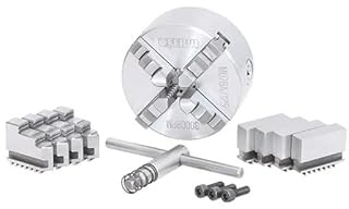 Mandrino autocentrante di precisione Fervi per tornio 4+4+4 griffe FERVI M076A/125