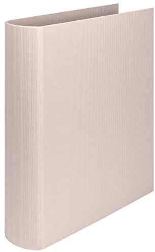 Rössler 1316452585 - S.O.H.O. Raccoglitore ad anelli per DIN A4, altezza di riempimento 5 cm, meccanismo a 4 anelli, polvere, 1 pezzo