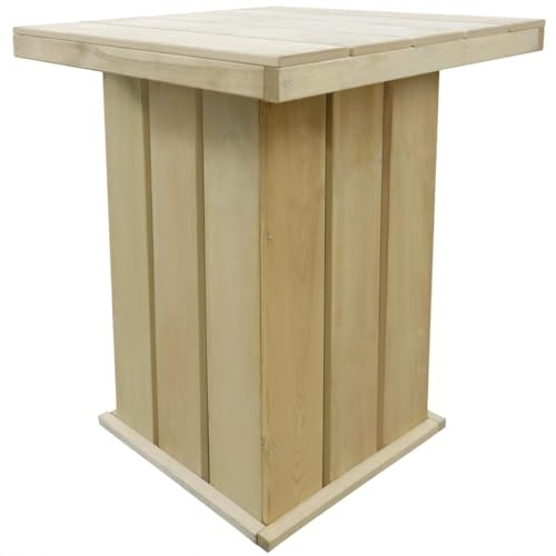 vidaXL Kiefer Imprägniert Bartisch Gartentisch Esstisch Stehtisch Bistrotisch