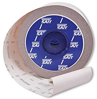 Sait 53260 RI-Saitac 4S - Rollo de papel de lija industrial (115 mm x 100 m, grano 220)