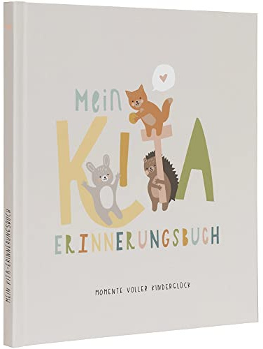 Odernichtoderdoch Kita-Erinnerungsbuch | Erinnerungsalbum für Kindergarten-Kinder | Für Fotos & Geschichten | Ideales Kita Start Geschenk | Hardcover