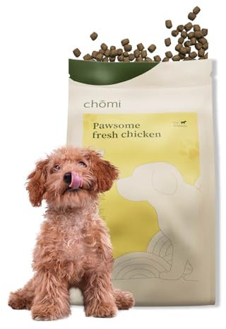 Chōmi Welpen Trockenfutter mit frischem Huhn | Puppy Hundefutter | Trockenfutter für Hunde | gesund für Fell und Darm | getreidefrei und ohne Konservierungsstoffe (1,5kg, Chicken)
