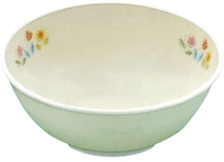 Sanshin Chemical PNB39EOHA Udon Noodle Bowl (Epochal) Made in Japan Flower Field