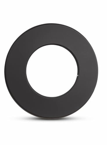 Fumio Ofenrohr Kaminrohr Rohrbogen Wandrosette Wandmuffe 2mm Ø180mm (Wandrosette)