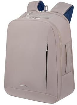 Samsonite Guardit Classy - EasyJet Handgepäck 34 x 20 x 45 cm, 27,5L, 0,70 kg, Kabinentasche, Flugzeug-Rucksack M Untersetzer, Grau (Stone Grey)