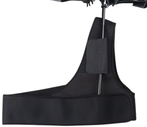Fruusv Portaombrelli indossabile, supporto per ombrello, portatile, leggero, per viaggi, lavoro, shopping
