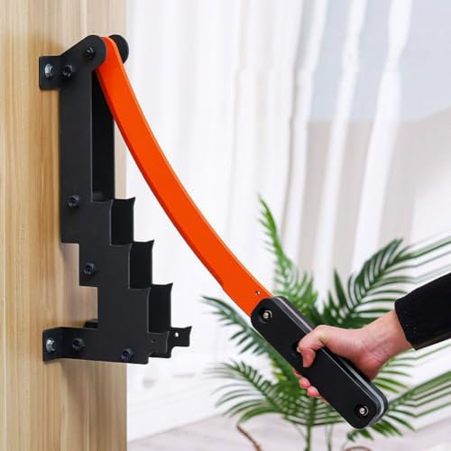 HACSYP Manual Splitting tool- Wall Wood Splitter - Kindling Splitter Firewood Splitter with Screws, Uncomplicated, Easy & Safe for Home & Outdoor Use(Medium)