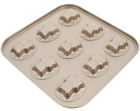 LIGIGWASH Molde para Galletas al 9 Piezas Utensilios de Cocina para Hornear Herramientas Diy para Repostería Flexibilidad Alta Desmoldeo
