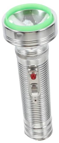 TOPPERFUN Lampe Torche Vintage Métal Lampe De Poche Rétro Décoration Intérieur Accessoire Photo Antique