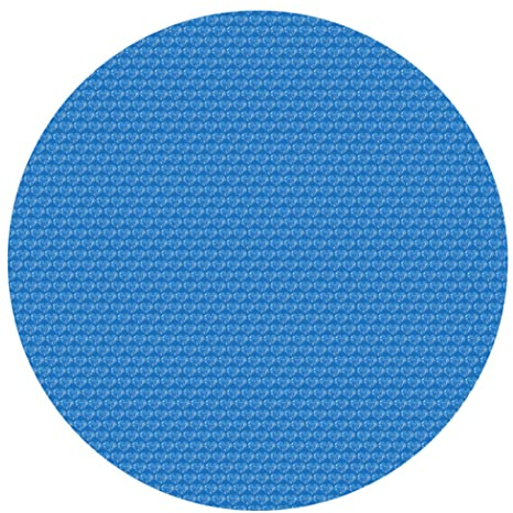 Couverture de Piscine de 10 Pieds |, Couvercle Piscine Solaire 8 pi 8 Pieds Film Mousse Thermique en Forme Coeur Thermique pour la Natation au-Dessus du Sol