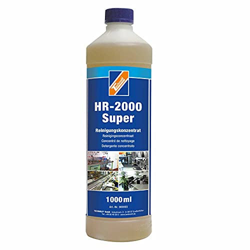 TECHNOLIT HR-2000 Super Reinigungskonzentrat, Gastroreiniger, alkalisches Konzentrat, Fettreiniger, Küchenreiniger, für Lebensmittelbereich (1 Liter)