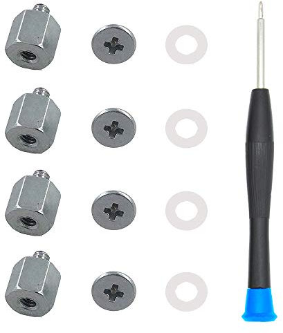 MMOBIEL M.2 Standoff PC Screws Set Compatible with Asus Motherboard NGFF/NVMe Laptop, Notebook, Electronics, Computers and PC Board - 4 Pcs Set - Incl. Screwdriver