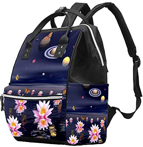 Zen Universe and Nature Wickeltasche, Mumien-Rucksack, große Kapazität, Babytasche, multifunktionaler Reiserucksack, Wickeltasche, Stilltasche für Babypflege