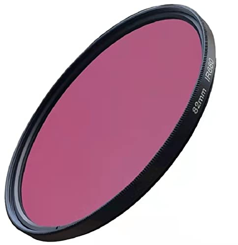 Infrarot IR. Filter 680nm 720nm 760nm 850nm 950nm Röntgenstrahl Infrarotfilter for SLR DSLR. Kameraobjektiv (Caliber : 46mm, Color : IR590nm)