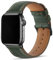 Tasikar Correas para Apple Watch 49mm 46mm 45mm 44mm 42mm Diseño de Cuero Genuino Correa de Repuesto Compatible con Apple Watch Ultra SE Series 10 9 8 7 6 5 4 3 2 1, Verde