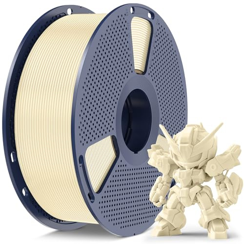 SUNLU High Speed PLA Filament 1.75mm, Meta Cream White 1KG Spool