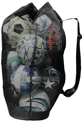 Senston Football Bag for Balls, 12-16 Balls for Basketball Football Volleyball Rugby