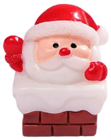Liten Tomte Staty Samlarobjekt För Julhelgen Tomte Staty