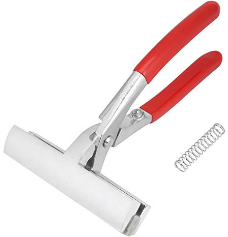Pinze Professionali della Tela con la Maniglia di Ritorno Della Molla Riempita, Pinze di Allungamento della Tela di 12cm Larghezza Pinze di Tiraggio della Pittura a Olio che Allungano lo Strumento di