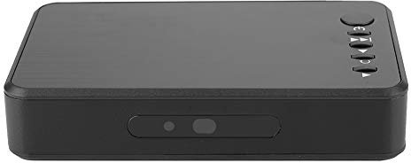 ASHATA Reproductor de Publicidad de Audio y Video Multimedia HDMI, Reproductor Multimedia HD 1080P Full HD, Compatible con reproducción en Bucle Las 24 Horas, (Enchufe de la UE)