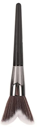 Pinceau de Maquillage Unique, Pinceau de Contouring Respectueux de la Peau, Taille L en Forme de Cœur, Ajustement Parfait, Pinceau D'ombrage du Visage pour Cheveux Doux pour Modifier le Visage