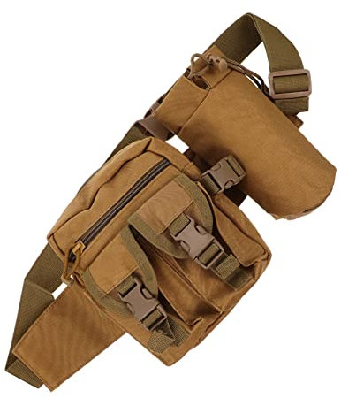 TOVINANNA Wasserflaschentasche Nylon Für Outdoor Reisen Flaschenaufbewahrungstasche Als Gürteltasche Oder Hüfttasche Mit Reißverschluss Leicht Und Tragbar Für Camping Wandern Radfahren