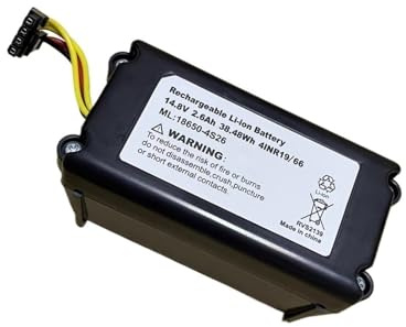 Batteria For Aspirapolvere Di Grande Capacità, Compatibile Con CECOTEC CONGA 1290, 1390. Batteria Agli Ioni Di Litio For Aspirapolvere, Batteria Ricaricabile E Rimovibile (Size : 2600mAh)