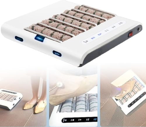 Hydravex Machine de Nettoyage de Semelles, polisseuse Intelligente à Induction Rechargeable, avec Interrupteur à capteur entièrement Automatique, Aucun Couvre-Chaussure requis, pour hôtels, banques