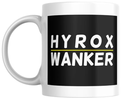 Hyrox W****r - Black Background Funny Gift Slogan Mug SK593