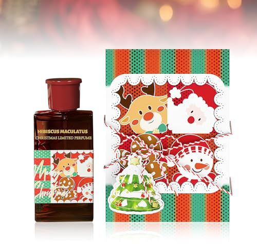 50ML Eau de Parfum,Weihnachten Eau de Toilette Damen,Erfrischende Fruchtnote,Natürlich erfrischender Duft,Parfüm geschenk freundin, geburtstagsgeschenk für frauen, Weihnachts Geschenke für frauen