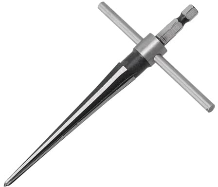 Tapered Reamer 1pc 3-13mm Hand Taper Reamer Metal Deburring Enlarge Pin Hole Handheld for Plastic Drilling Tools