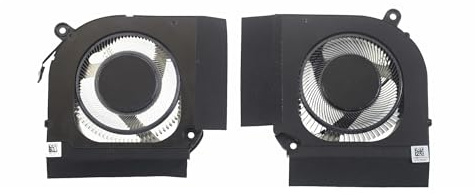 Ventilateur de Refroidissement for processeur et Carte Graphique d'ordinateur Portable, 12 V CC, Compatible avec Acer, Predator, Helios, 300, PH315-55 et PH317-56.(CPU Fan)