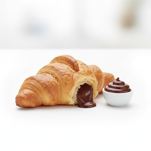 Mitram Premium Chocolate Croissants, Box of Ready-to-EAT Pastries, Individually Wrapped, 350-400g, Contains Wheat, Milk, Butter, Eggs, Tree Nuts
