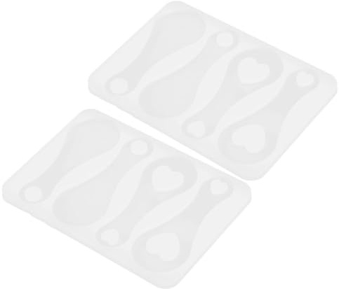 GARVALON Moule à Jetons de Chariot en Silicone Flexible 2 Pièces Moule Soi-Même pour Porte-Clés et Loisirs Créatifs en Résine Lavable Multifonction pour Décoration Personnalisée