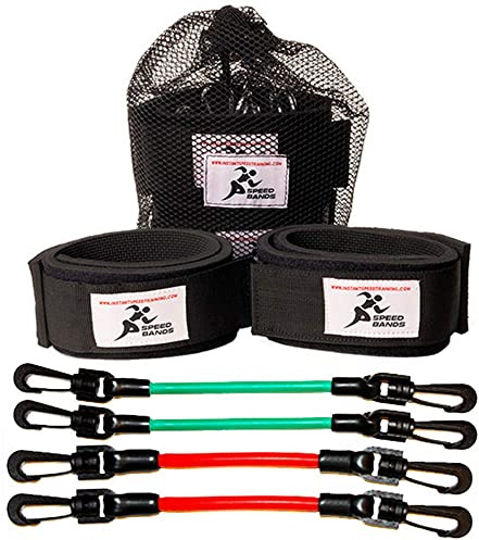 Youth Speed ​​Bands | For Ages 7-14, Leg Resistance Band for Speed Training, Agility, Fast Acceleration and Strength | For Football, Track and Field and all sports