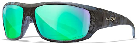 Wiley X | WX Omega | Sonnenbrille Herren | Sonnenbrille Herren Polarisiert │ 100% UVA/UVB-Schutz | Ideal bei Outdoor-Aktivitäten | Fahrradbrille Wandern Sport