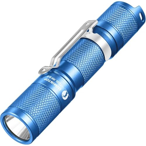 Lumintop Pocket-Sized Super Bright Flashlight Set - AA 3.0 EDC Flashlight with Magnetic Tail, 900 Lumens, 920mah Rechargeable Battery, 5 Modes with Mode Memory, Waterproof Torch