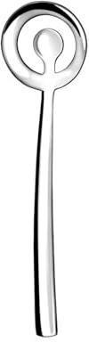 COUZON - Cuillère à glaçon - Bohème - Acier inoxydable 18/10, Finition Miroir, Epaisseur 0.8 mm, Longueur 205 mm - Inox