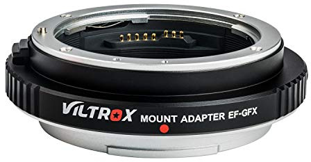 VILTROX EF-GFX Autofocus Lens Mount Adapter with Aperture Control, EXIF Transmission for Canon EOS EF Lens to Fujifilm Fuji GFX 100 50S 50R Camera