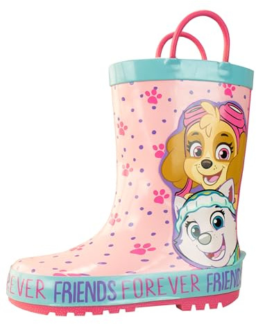 Paw Patrol Enfant Bottes en Caoutchouc La Pat' Patrouille Rose Taille EU 29 (Taille UK 11)
