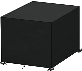 SanGlory Gartenmöbel Abdeckung Wasserdicht Abdeckplane Gartenmöbel Anti-UV | Schwerlast Oxford Gewebe Gartentisch Abdeckhauben Hüllen Anti-UV Sitzgruppe Schutzhülle Gartenmöbel Winterfest 84x84x80cm