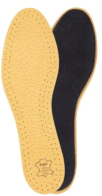 Kaps Suole per le Scarpe PECARI ai Carboni, Pelle Tinta Vegetale di Montone della Migliore Qualità con Carboni Attivi, Elegante e Confortevole (Donna 38 EUR)
