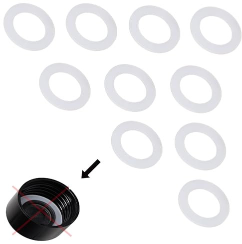 Snapworld-Kaffee Premium Dichtung O-Ring für Sodastream PET Flaschen, Dichtungsringe als Ersatz für den Deckel der Kunstssoffflasche für Wassersprudler als Ersatzteil, Deckeldichtung (10x)
