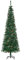 HOMCOM Künstlicher Weihnachtsbaum, 195 cm Christbaum mit 556 Spitzen, 25 Zapfen, klappbar Metallständer, für Weihnachten Deko, Grün