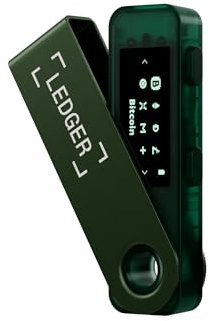 Ledger Nano S Plus - Wallet Crypto Classique (Vert Emeraude) | Écran compact de 1,1’’. Idéal pour utilisation à domicile. Compatible ordinateur et Android